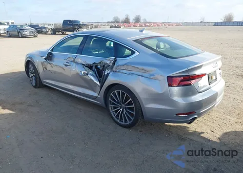 2018 Audi A5 2.0T Premium from USA, damaged, VIN WAUBNCF54JA066249